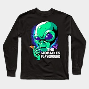 The World is Playground Long Sleeve T-Shirt